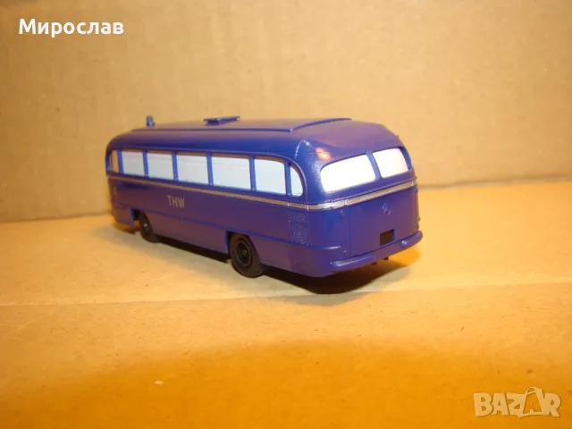 PRALINE H0 1/87 MERCEDES АВТОБУС МОДЕЛ КОЛИЧКА ИГРАЧКА, снимка 5 - Колекции - 48778750