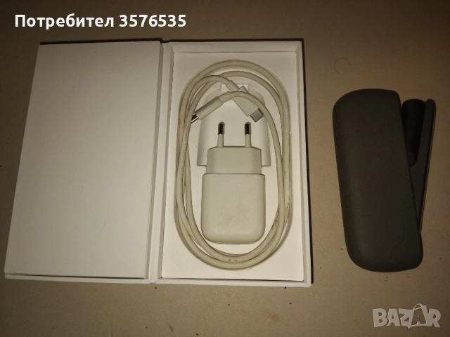IQOS ILUMA Pebble Grey – Пълен комплект, снимка 4 - Електронни цигари - 53698844