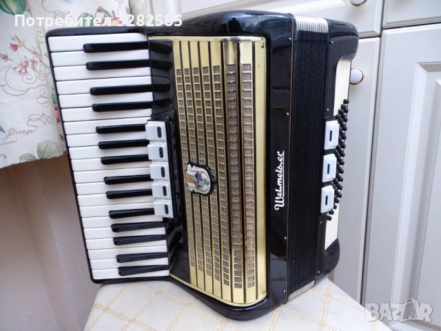 Акордеон Велтмайстер 60 баса, снимка 2 - Акордеони - 52912540