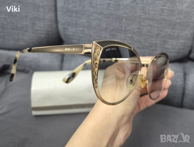 Оригинални Jimmy Choo очила, снимка 6 - Слънчеви и диоптрични очила - 53405087