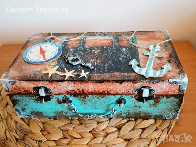 Подаръчен куфар "Passion for life" с вътрешна декорация 