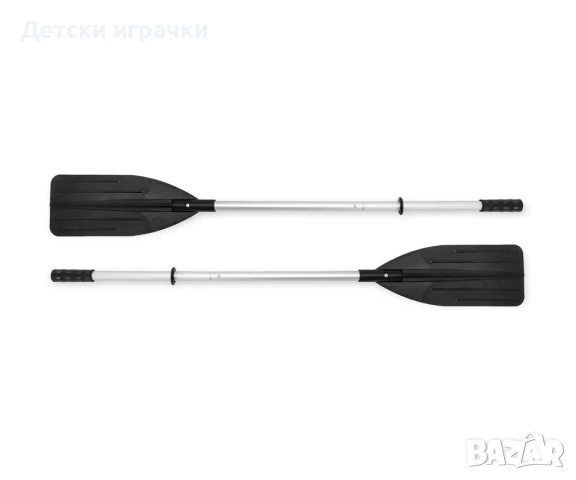 Алуминиеви гребла Intex, 3 части, 137 см, устойчиви на корозия, черни