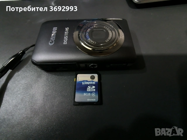Фотоапарат Canon IXUS 115 HS , снимка 7 - Фотоапарати - 54102048