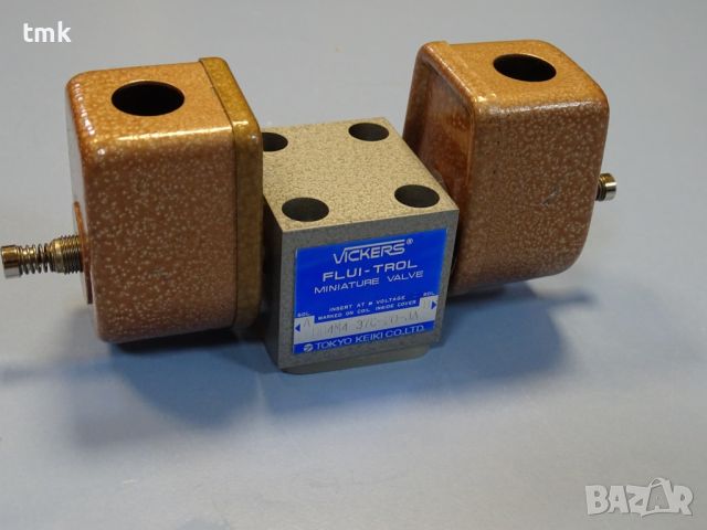 Хидравличен разпределител Vickers DG 4M4-37C-20-JA solenoid operated directional valve 100V, снимка 6 - Резервни части за машини - 45728481