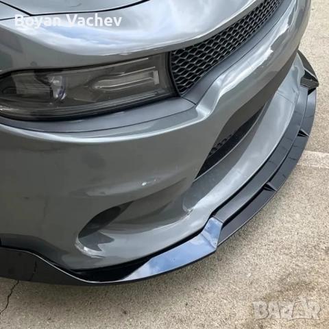 Преден лип спойлер за Dodge Charger 2015-2023г , снимка 5 - Аксесоари и консумативи - 51632958