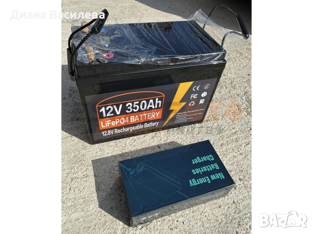  LiFeP04 Battery 12V 350AH NEW GRADE A 6000 CYCLES LIFE, снимка 2 - Аксесоари и консумативи - 52499813