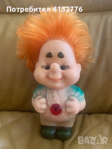 гумени играчки от соца Пинокио, снимка 5 - Кукли - 53254522