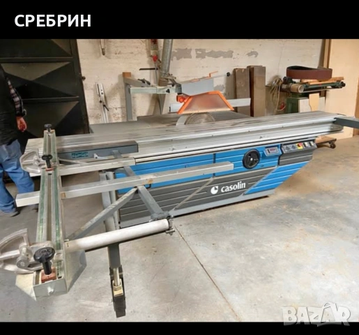 По заявка циркуляр с карета на 3200 мм с подрезвач и наклон на диска , снимка 2 - Други машини и части - 53171412