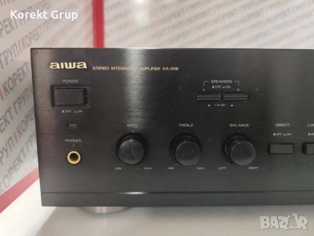 Усилвател AIWA модел-XA-006z, снимка 2 - Ресийвъри, усилватели, смесителни пултове - 52787630
