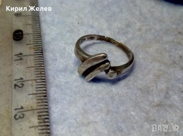 СТИЛЕН АРТ ДИЗАЙН СРЕБЪРЕН ПРЪСТЕН СРЕБРО 925 ПРОБА РЪЧНА РАБОТА 49887