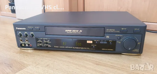 Panasonic NV-HD750 VHS VCR Hi-Fi stereo , снимка 1 - Плейъри, домашно кино, прожектори - 48125016