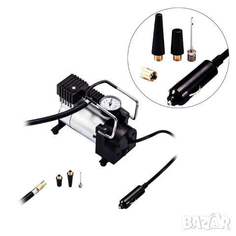 Компресор за въздух с метален корпус и 150 вата мощност, 1 цол/ 2 цола, снимка 9 - Други стоки за дома - 52094066