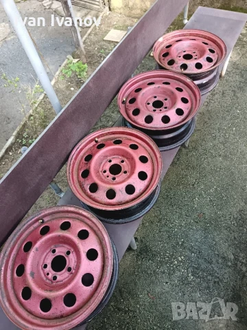 Стоманени джанти 15 цола 5х98 заАлфа 156, 147 и ГТ, снимка 7 - Гуми и джанти - 50496610