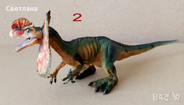 Фигурки на животни от юрския период с подвижни усти, снимка 2 - Фигурки - 52405301