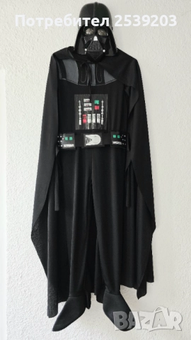 Костюм Дарт Вейдър STAR WARS 9-10 години, снимка 7 - Други - 52290986