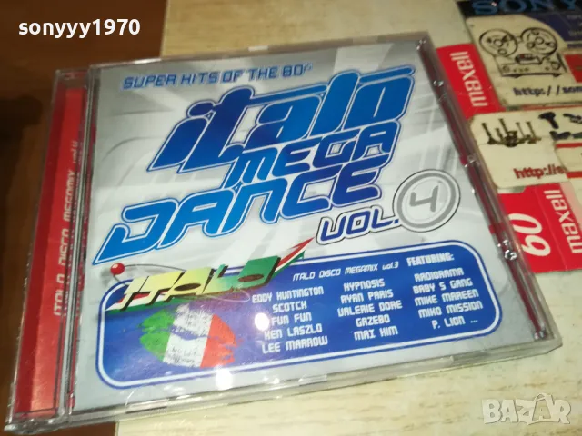 ITALO MEGA DANCE 4 CD 0304251731, снимка 6 - CD дискове - 49753133