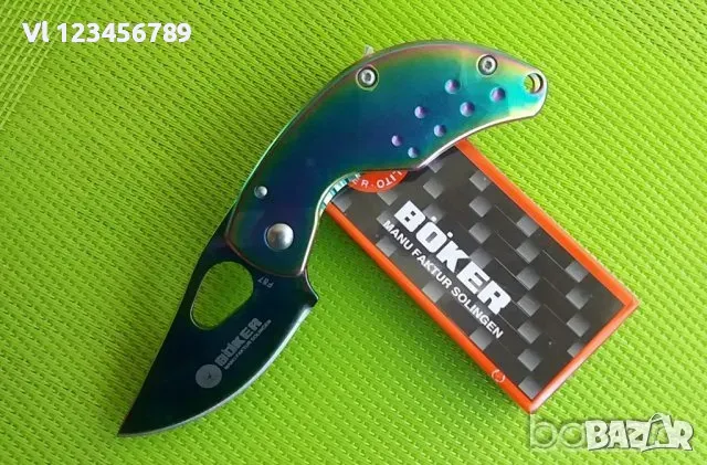 Сгъваем нож Boker F87 55х122 мм, снимка 2 - Ножове - 49260461