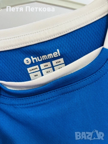 Детска спортна тениска HUMMEL - размер 164, снимка 2 - Детски тениски и потници - 53994774