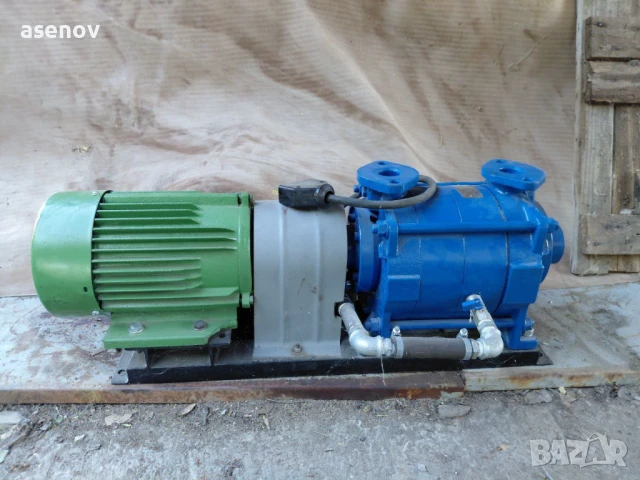 вакум помпа с воден прьстен