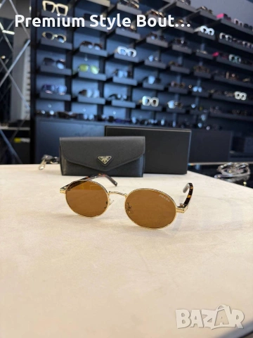 Очила + висок клас калъф + на марката кутия + сертификат + кърпичка prada bottega veneta 
