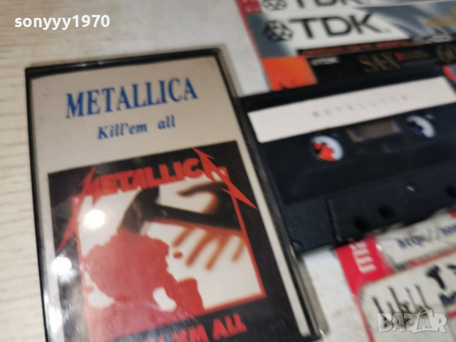 METALLICA-TAPE 1803261830H1E5R, снимка 7 - Аудио касети - 53889963