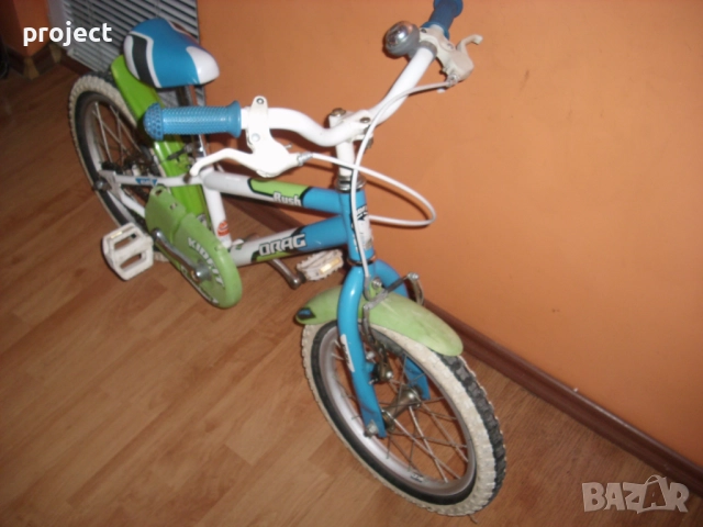 16" ДРАГ,DRAG  детски велосипед,колело със спомагателни колела.Промо, снимка 7 - Детски велосипеди, триколки и коли - 51992934