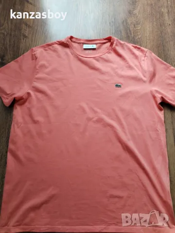 lacoste - страхотна мъжка тениска КАТО НОВА ХЛ 1, снимка 5 - Тениски - 50011963