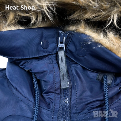 Мъжко яке Alpha Industries N-3B N Parka Jacket, снимка 5 - Якета - 53108579