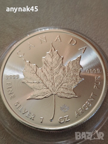 Сребро 1 oz. Канада