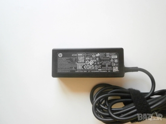 Оригинално зарядно за лаптоп HP