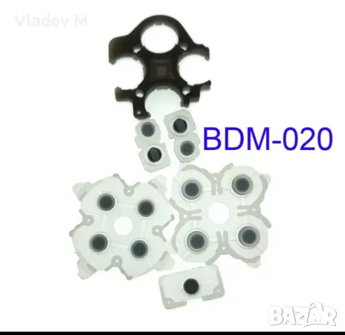 Контактни подложки гумички за controller PS5, снимка 3 - Аксесоари - 49997125