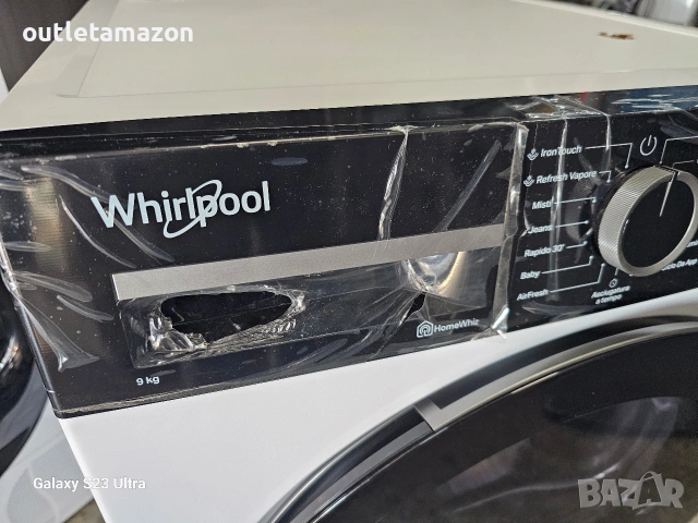 сушилня с термопомпа whirlpool 9 кг., снимка 3 - Сушилни - 53159169