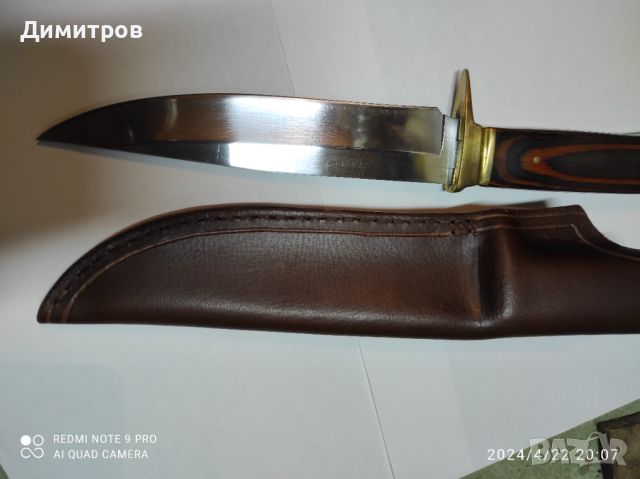 Ловен нож от неръждаема стомана , снимка 4 - Ножове - 45407988