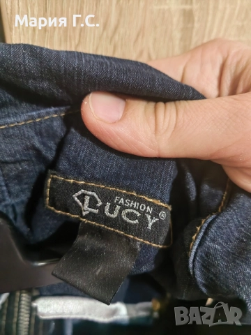 Дънкова рокля сукман Lucy, снимка 3 - Рокли - 52043080