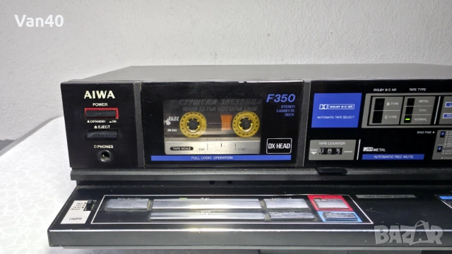 Касетен дек Aiwa F350, снимка 3 - Декове - 53998687