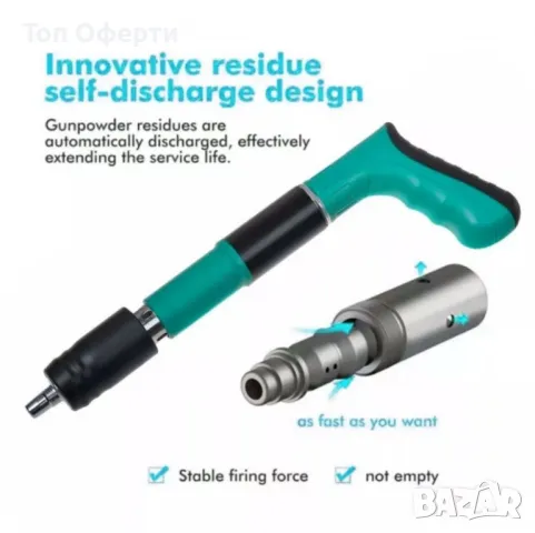 Професионален мини пистолет за пирони KraftRoyal – Сила, точност и надеждност в един инструмент, снимка 4 - Други инструменти - 50357093