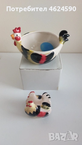 Великденски комплект- кошничка и салфетник, снимка 4 - Декорация за дома - 54014890