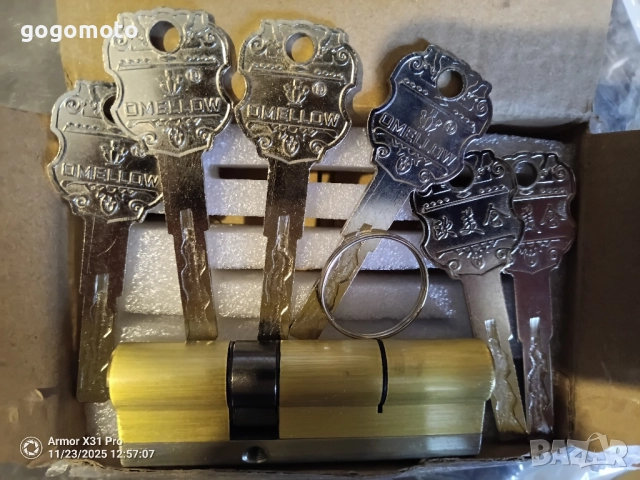 Патрон секретен + 6 ямкови ключа, 500 000 комбинации на СИГУРНОСТ, снимка 11 - Други стоки за дома - 52510404