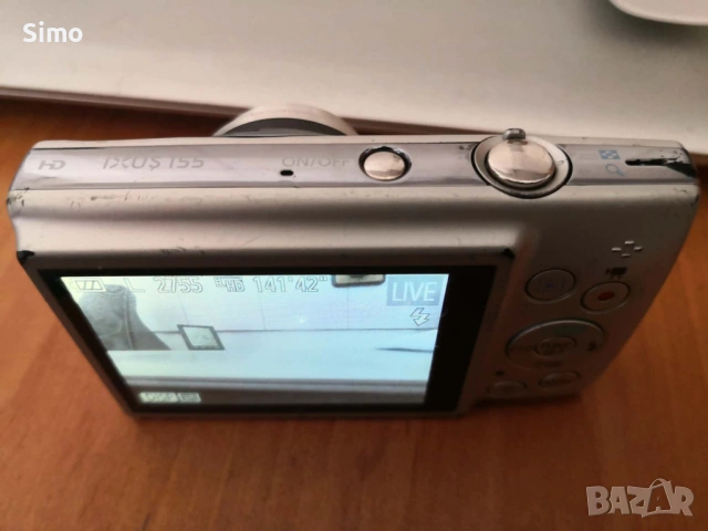 Фотоапарат Canon ixus 155, снимка 3 - Фотоапарати - 54226777
