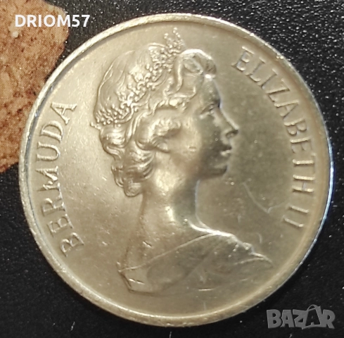 Монети Бермуда - 2 бр. [1970], снимка 5 - Нумизматика и бонистика - 52185954