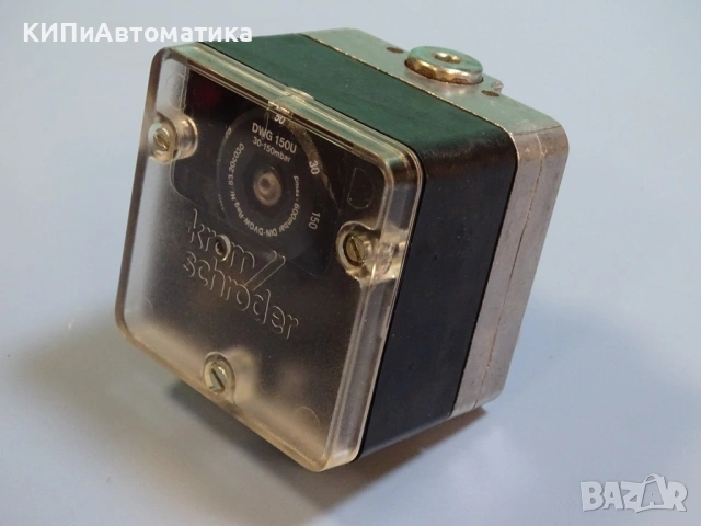 пресостат Krom Schroder DWG 150U Pressure Switch 30-150mBar, снимка 4 - Резервни части за машини - 54206065
