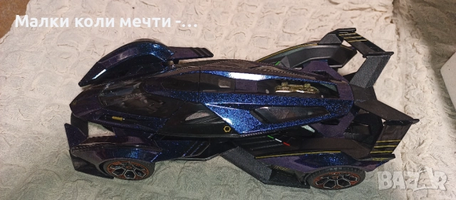 метална кола Lamborghini v12 Vision GT - 2020 . Мащаб 1:18 -, снимка 5 - Колекции - 52914335