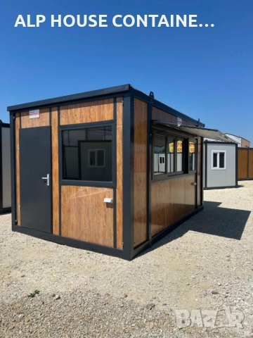 Контейнер за кафене 450х300 | Бюфет, Магазин, Моудел контейнер, снимка 2 - Друго търговско оборудване - 51587781