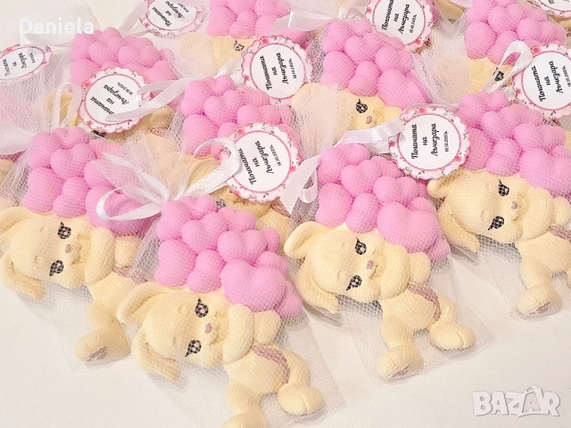 Подаръчета за гости - зайче, снимка 2 - Декорация - 52340556