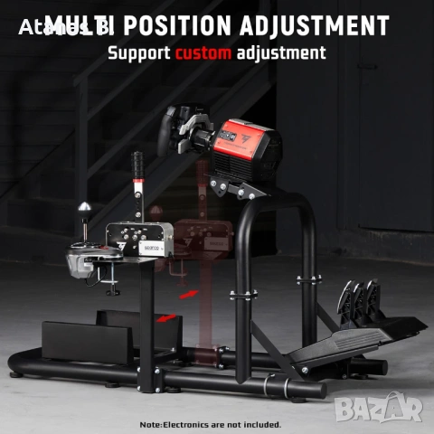 Ново! Стойка за волан, педали и лост/Sim racing cockpit