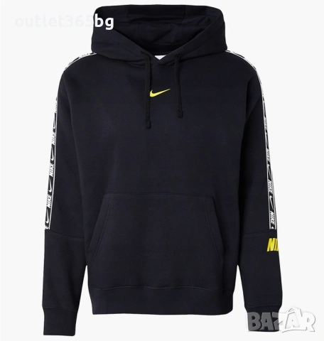 Мъжки екип Nike - Repeat Men Black Tracksuit Оригинал Код 840