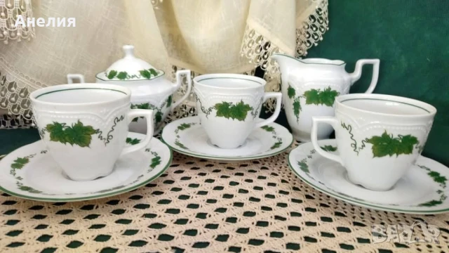 Лозов лист сетове, снимка 3 - Чаши - 50967701