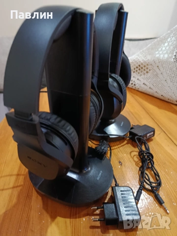 Безжични слушалки Sony MDR-RF895RK, снимка 2 - Слушалки за компютър - 53575506