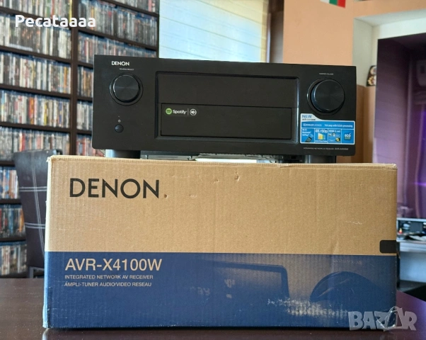 Ресивър Denon X4100W, снимка 3 - Ресийвъри, усилватели, смесителни пултове - 53836501