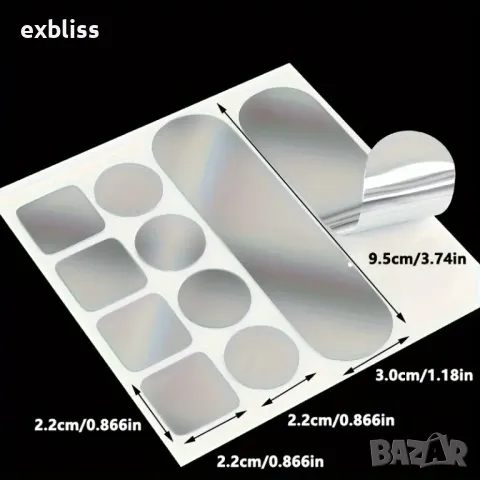 Универсална алуминиева ремонтна лента 50бр., снимка 6 - Други стоки за дома - 50223588